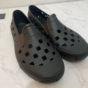 Vans M 7 W 9 black Slip Ons